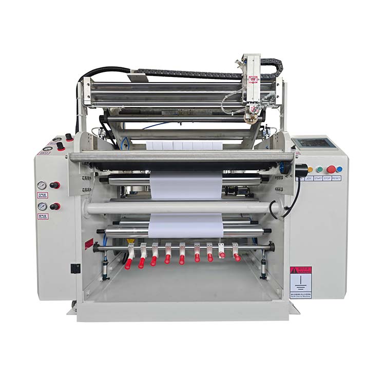 Cash Register Paper Roll Slitter With Auto Cutting&Gluing Cash Register Paper Roll Slitter With Auto Cutting&Gluing